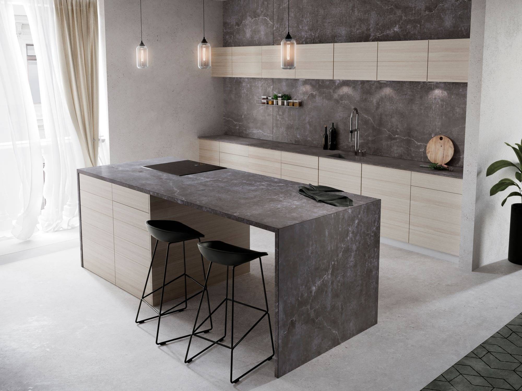 Dekton Kitchen Laos | 3 Rooms Design, Congleton